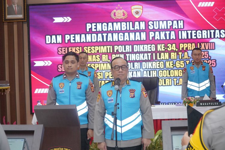 Seleksi Sespim, Alih Golongan Polri Dimulai As SDM Bersama Wujudkan BETAH