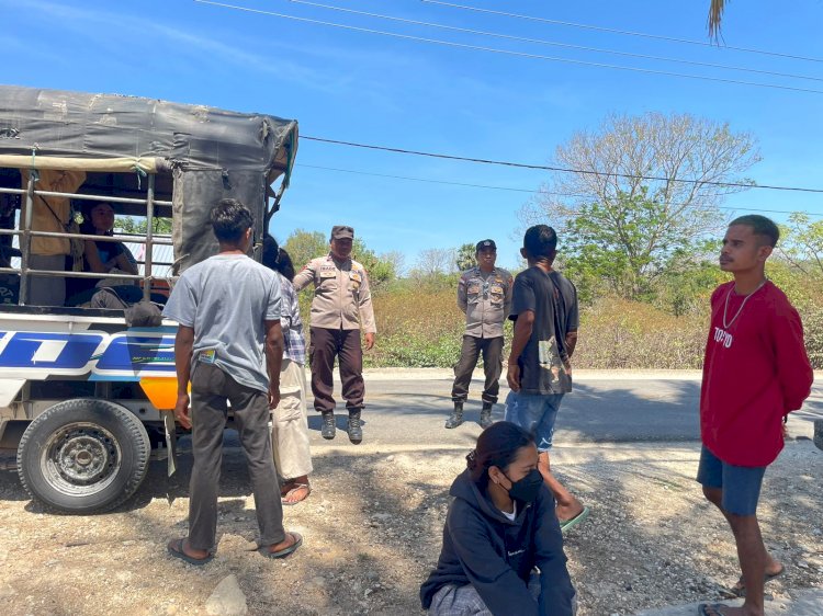 Polsek Rote Tengah Lakukan K2YD Untuk Tingkatkan Keamanan