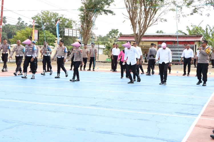 Meriahkan HUT Ke-79 Kemerdekaan RI, Polres Rote Ndao Gelar Lomba Penuh Canda Tawa