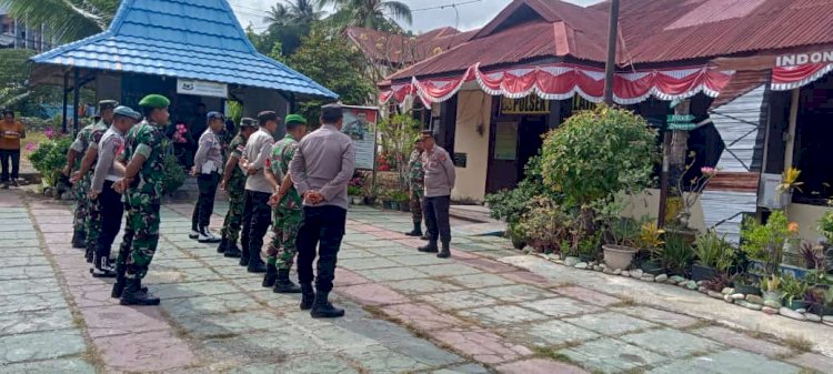 Jaga Sinergitas TNI-Polri, Polsek Lobalain dan Koramil 1627-01 Ba’a Laksanakan Apel Gabungan