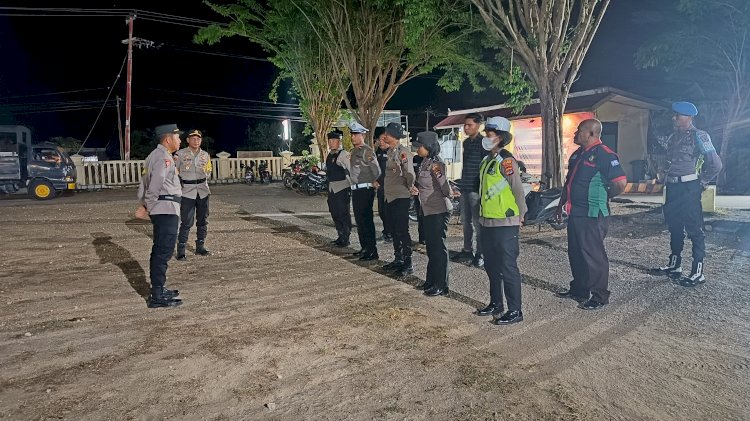 Pastikan suasana Kondusif Dengan Patroli Preventif OMP Turangga 2024