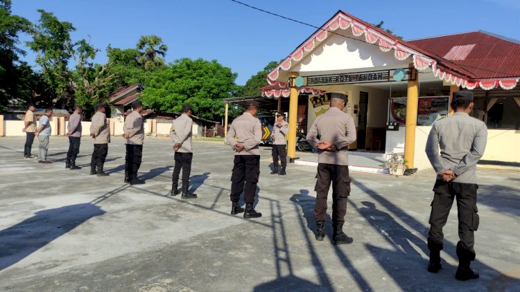 Tingkatkan Kegiatan Cooling System Untuk Cipta Kamtibmas  Kondusif Selama OMP Turangga 2024  : Kapolsek Rote Tengah