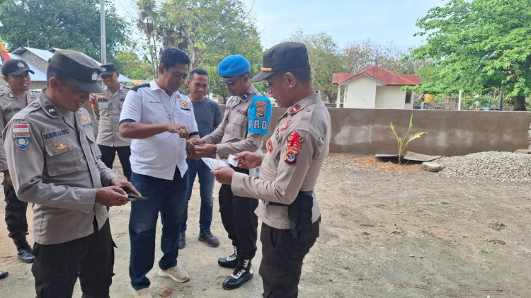 Seluruh Personel Polsek  Harus Menjadi Contoh Bagi Masyarakat : Kapolsek Rote Barat Daya