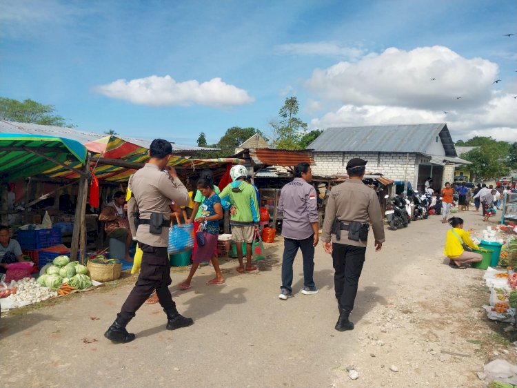 Kegiatan Cooling System Personel Polsek Rote Selatan,Ciptakan Keamanan Selama OMP Turangga 2024 : Kapolsek Rote Selatan