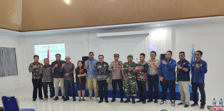 Wakapolres Rote Ndao Hadiri Rapat Penyusunan Rencana Kontigensi Gempa Bumi Berpotensi Tsunami di Kabupaten Rote Ndao