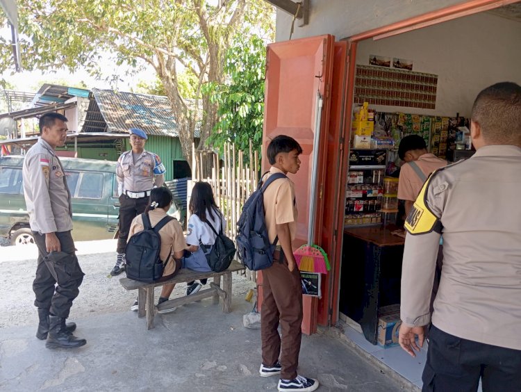 Ciptakan Suasana Kondusif,Patroli Polsek Lobalain Dimaksimalkan Untuk Monitoring Giat Masyarakat