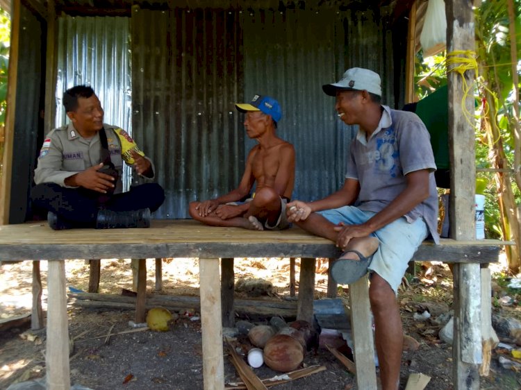 Kapolsek Lobalain : Kegiatan Cooling System  Bhabinkamtibmas Polsek Lobalain Untuk Bina Kemitraan Selama OMP Turangga 2024