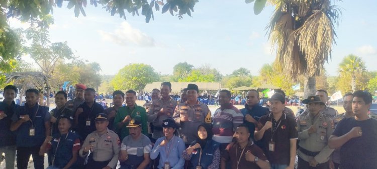 Sinergitas Untuk Keamanan dan Ketertiban Tahapan Kampanye Pilkada, Polres Rote Ndao Bersama Stake Holder Terkait Saling Berkolaborasi