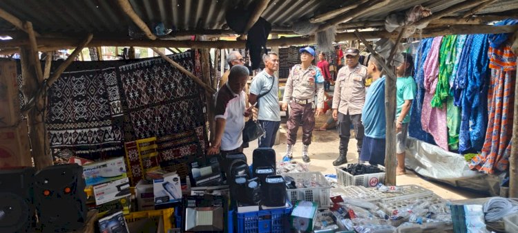 Jamin Keamanan Warga,Personel Polsek Pantai Baru Tingkatkan Patroli Dan Upaya Preemtif Ciptakan Pilkada Serentak Yang Aman