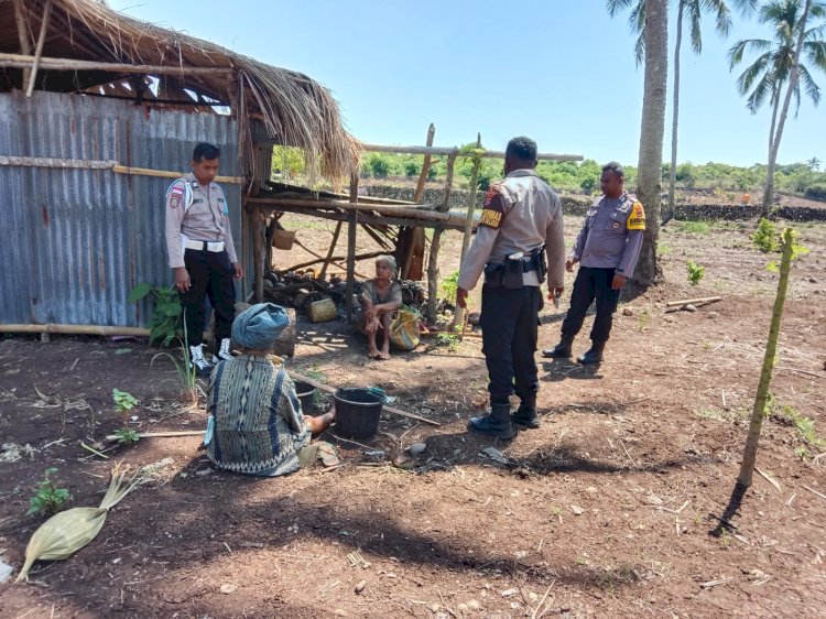 Kapolsek Rote Selatan : Patroli Dialogis Dan Monitoring Kegiatan Masyarakat,Upaya jaga Kamtibmas Selama OMP Turangga 2024