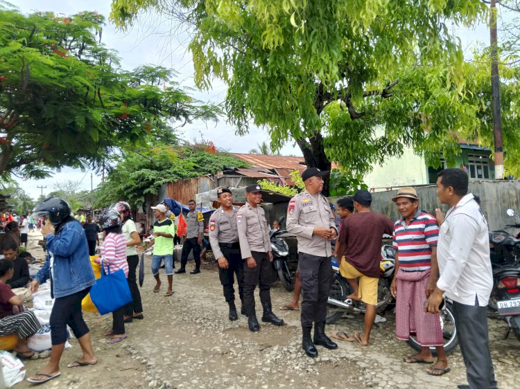 Patroli Dialogis,Upaya Polsek Rote Barat Laut Ciptakan Kamtibmas Kondusif