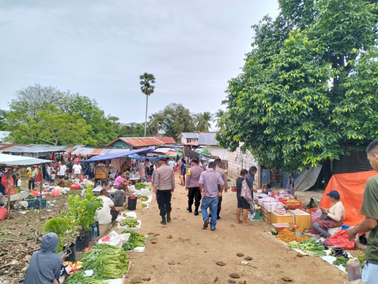 Pengamanan Kegiatan Masyarakat Diwilayah Hukum Polsek Rote Barat