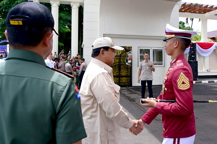 Presiden Prabowo Disambut Meriah di Pembukaan Apel Kasatwil Polri 2024