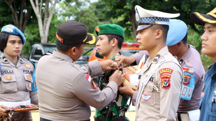 Polres Rote Ndao Siap Amankan Nataru Dengan Apel Gelar Pasukan Operasi Lilin Turangga 2024