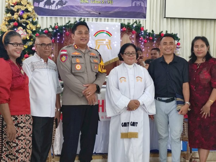 Kapolres : Perayaan Natal 2024 di Wilayah Rote Ndao Dipastikan Berjalan Aman dan Kondusif