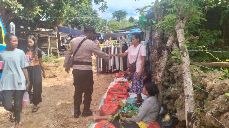 Langkah Personel Bhabinkamtibmas Polsek Rote Selatan Untuk Menjaga Kamtibmas Diwilayah Binaannya.