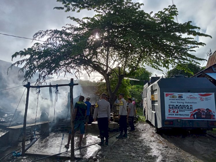 Kebakaran Dimetina Kerugian Mencapai Lebih Dari 100 Juta