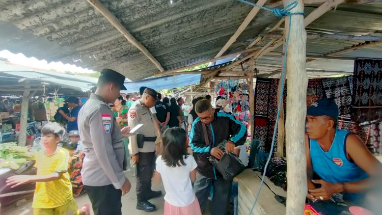 Kapolsek Pantai Baru :  Ini Langkah Proaktif   Polsek Pantai Baru Untuk Menjamin Keamanan Masyarakat