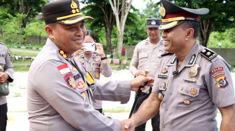 Kapolres :  Kenaikan Pangkat Merupakan Kebanggaan Kita Sebagai Anggota Polri