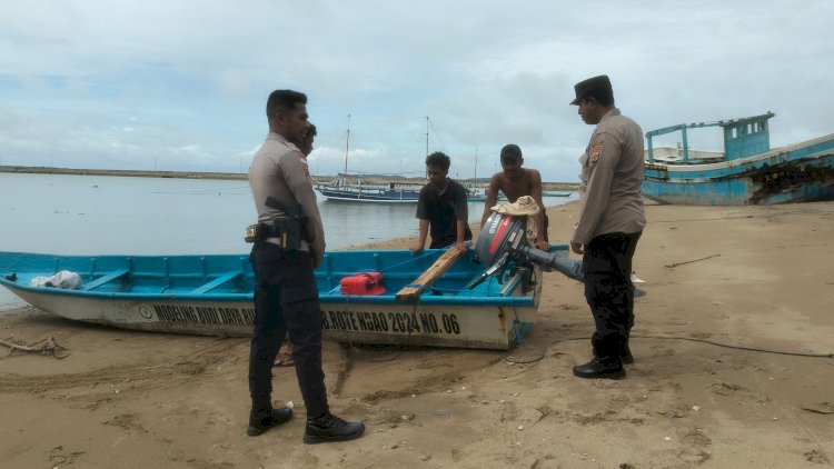 Polsek Rote Barat Daya Laksanakan Patroli KRYD untuk Tingkatkan Keamanan Masyarakat