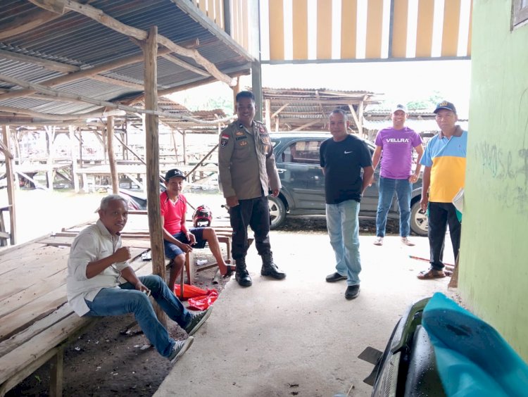 Kapolsek Rote Barat Laut : Seluruh Personel Polsek Wajib Untuk Menjadi Contoh Dan Terus Edukasi Warga Untuk Jaga Kamtibmas.