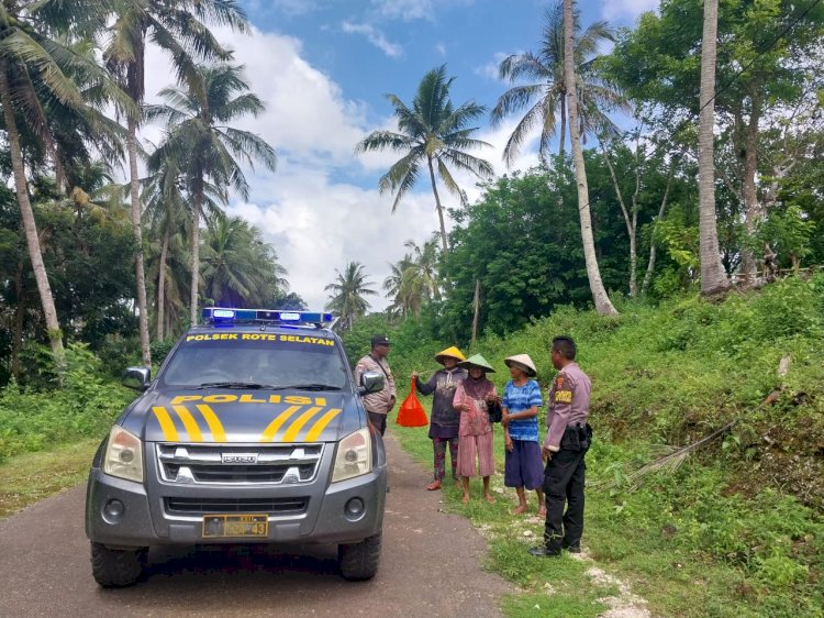 Kapolsek Rote Selatan : Kegiatan Preventif Untuk Cegah Potensi Gangguan Kamtibmas Dan Tingkatkan Kemitraan Dengan Masyarakat