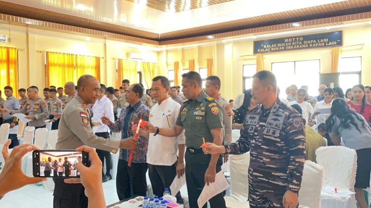 Kapolres Rote Ndao : Perayaan Natal Menjadi Pemicu Semangat Untuk Melayani Melalui Peran Polri Yang Presisi