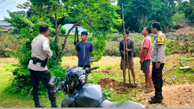 Kapolsek Rote Tengah : Masyarakat Terus Kami Edukasi Untuk Meningkatkan Kemitraan Dengan Polri