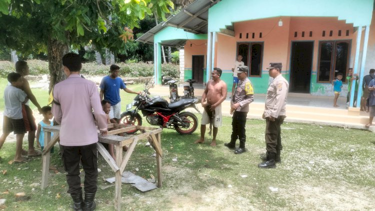 Polsek Rote Barat Daya Laksanakan Patroli KRYD untuk Tingkatkan Keamanan Masyarakat