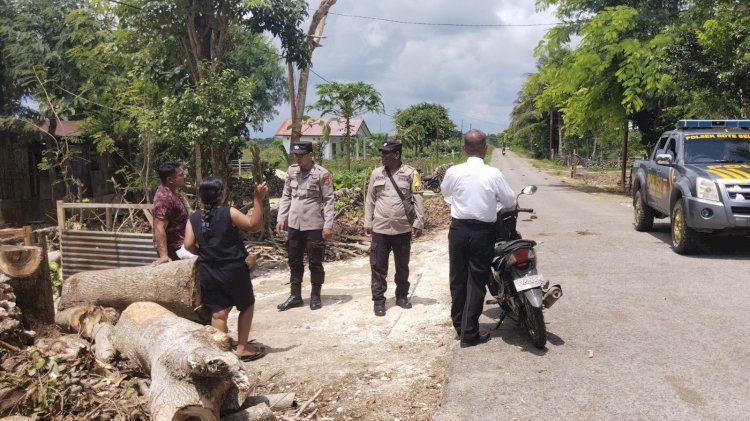 Kegiatan K2YD Polsek Rote Selatan Untuk Wujudkan Kenyamanan Masyarakat