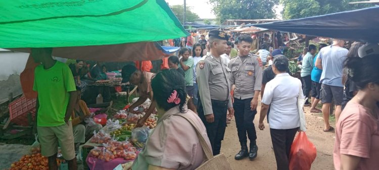 Pengamanan Kegiatan Masyarakat Diwilayah Hukum Polsek Rote Barat