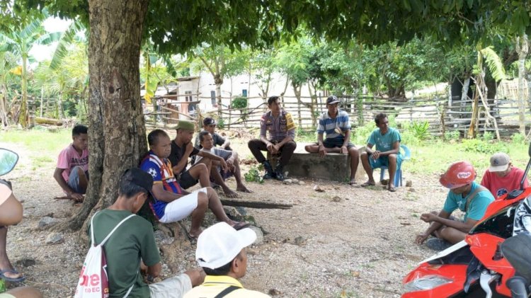 Kegiatan Sambang Bhabinkamtibmas  Sebagai Langkah Jalin Kemitraan Untuk Pemeliharaan Keamanan