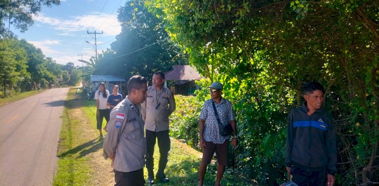 Patroli Dialogis Personel Polsek Rote Tengah Ciptakan Kenyamanan Bagi Warga