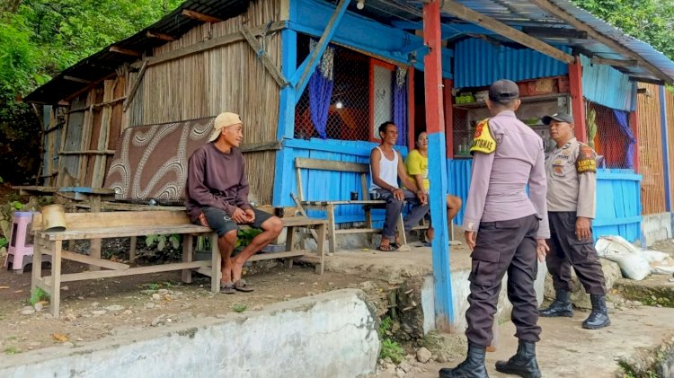 Patroli Dialogis Polsek Panbar, Upaya Polri Untuk Dapat Informasi Dari Masyarakat Secara Langsung