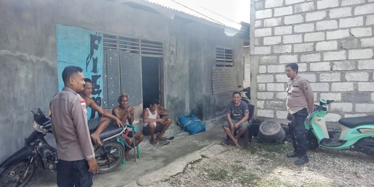 Kapolsek Rote Barat Daya : Upaya Pencegahan Gangguan Kamtibmas Terus Ditingkatkan Demi Suksesnya Operasi Samana Santa Turangga 2025