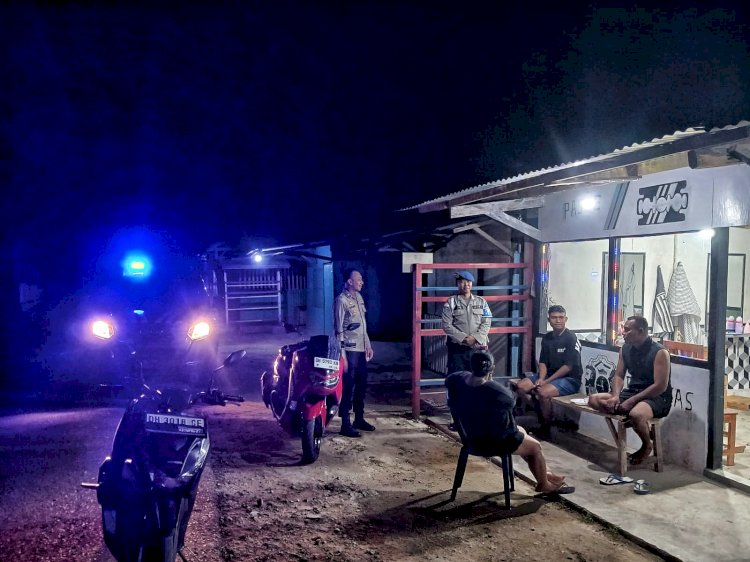 Kapolsek Lobalain : Kegiatan Preventif Dan Edukasi Pembinaan Kamtibmas Untuk Jaga Kamtibmas Diwilayah Hukum Polsek Lobalain