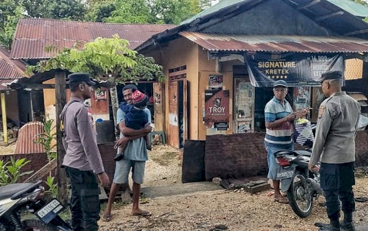 Kapolsek Rote Tengah : Peningkatan Upaya Pencegahan Aksi Premanisme Untuk Jaga Kenyamanan Masyarakat