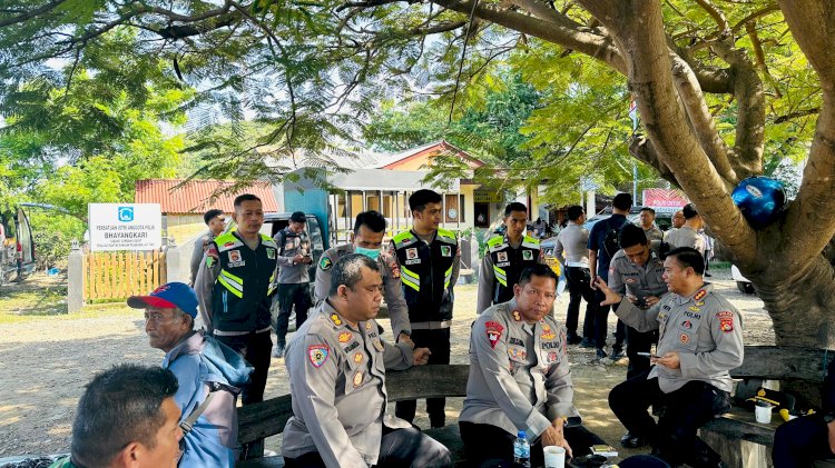 Polda NTB Kerahkan Ratusan Personel Amankan Aksi Massa di Pelabuhan Poto Tano