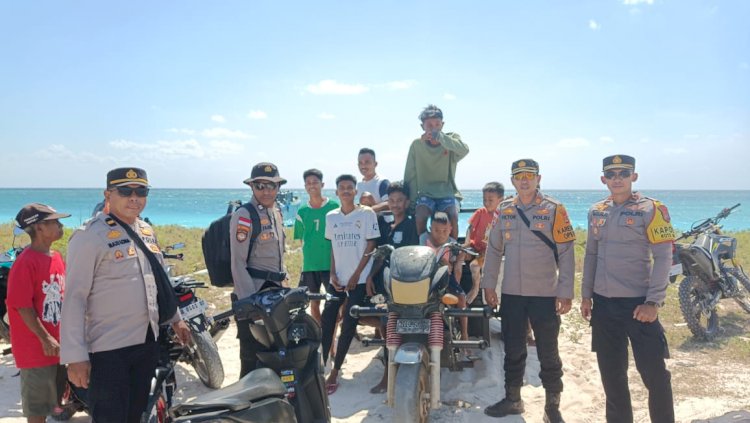 Operasi Pekat Turangga 2025 Di Pulau Ndao Cegah Peredaran Miras Jenis Sopi