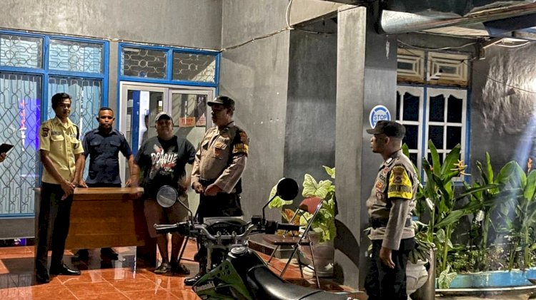 Patroli Preventif Personel Polsek Pantaibaru Untuk Jaga Kamtibmas Tetap Kondusif