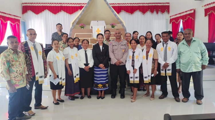 Kasat Binmas Polres Rote Ndao Lakukan Sosialisasi Kamtibmas Dalam Rangka Operasi Pekat Turangga 2025