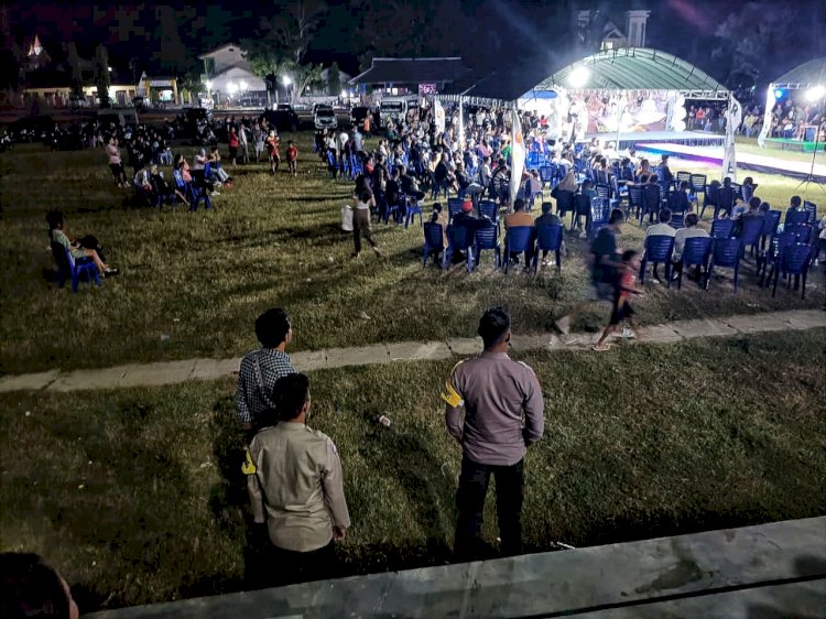 Polres Rote Ndao Lakukan Pengamanan Ajang Pencarian Bakat Duta Pariwisata Kabupaten Rote Ndao
