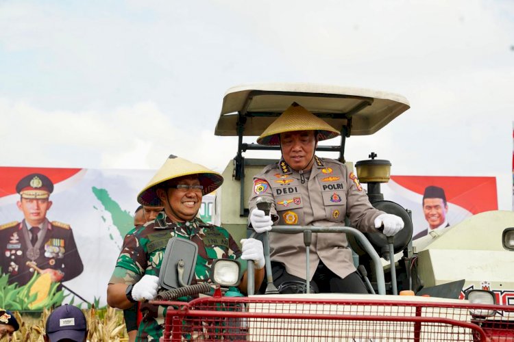 Ekspor Jagung Perdana Tandai Keberhasilan Sinergi Strategis Gugus Tugas Ketahanan Pangan POLRI