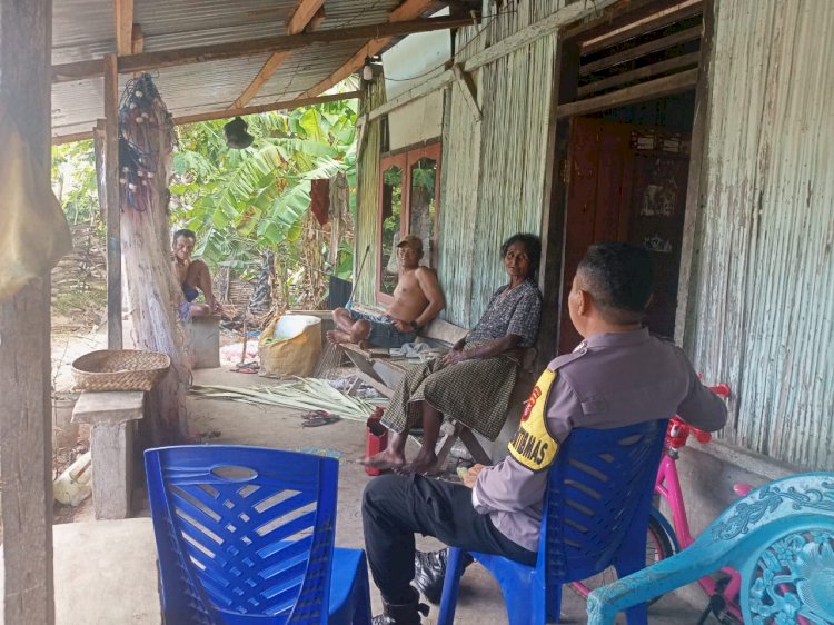 Kegiatan Preemtif Bhabinkamtibmas Polsek Rote Barat Daya Bersama Warga Binaan