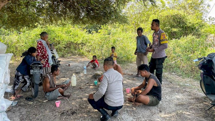 Polsek Rote Tengah Gelar Patroli untuk Cegah Premanisme dan Tingkatkan Kamtibmas
