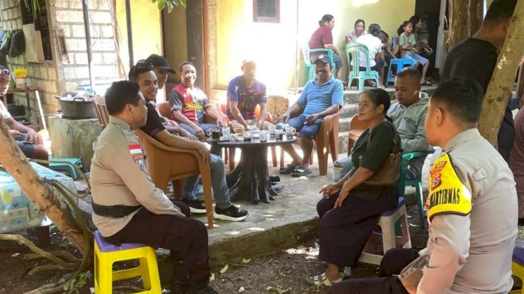 Kapolsek Rote Barat Laut : Personel Polsek RBL Tingkatkan Kegiatan Kepolisian Untuk Jamin Keamanan Warga