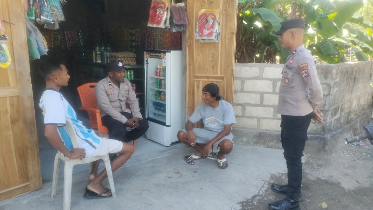 Kapolsek Rote Barat Daya : Peningkatan Kegiatan Kepolisian Untuk Ciptakan Suasana Yang Kondusif Bagi Masyarakat