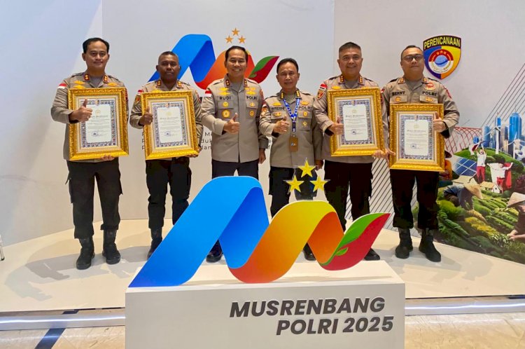 Empat Polres Jajaran Polda NTT Raih Penghargaan Pelayanan Prima dari Kemenpan RB