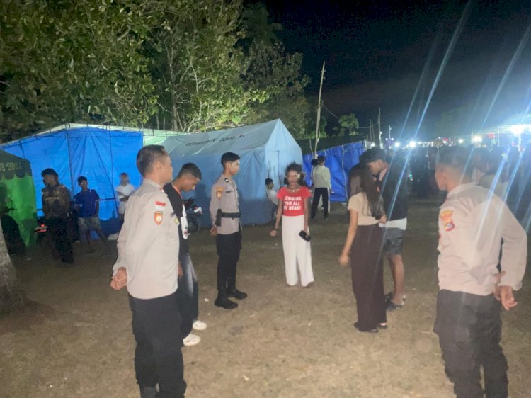 Patroli KRYD Dan Sosialisasi Pencegahan Aksi Kriminalitas Oleh Personel Polsek Rote Barat Daya