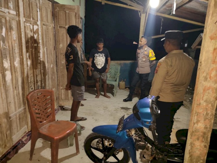 Kapolsek Rote Tengah : Patroli Polsek Rote Tengah Ciptakan Rasa Aman Bagi Masyarakat
